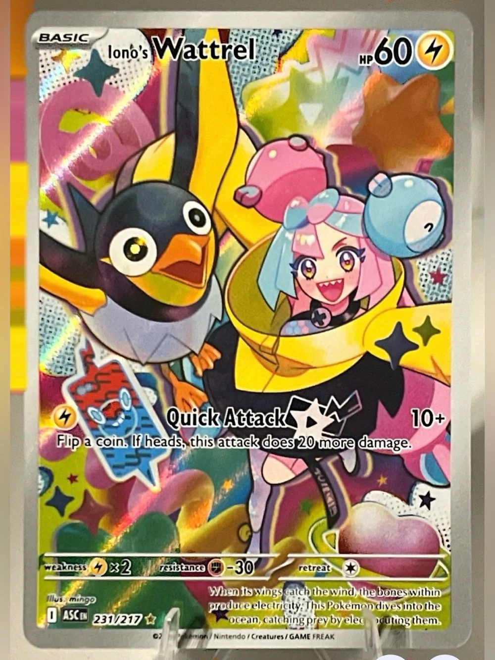 Pokémon TCG: Ascended Heroes - IONO’S WATTREL 231/217 NM